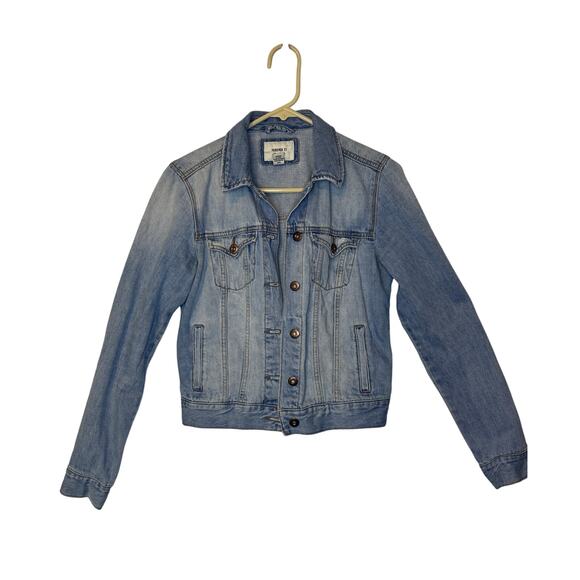 FOREVER 21-Denim Jacket-Women's-Small - Picture 1 of 5